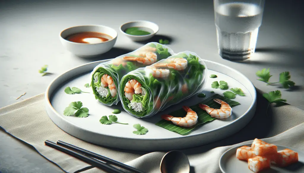 Jerk Shrimp Spring Rolls: A Fresh And Crispy Appetizer